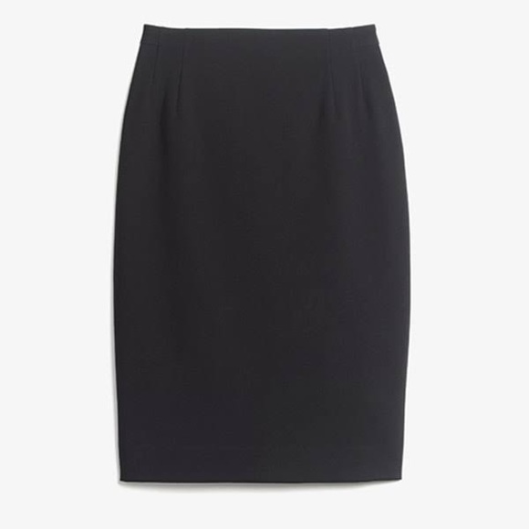 MM Lafleur The Cobble Hill Skirt Washable Wool in Black Size 0 - Picture 8 of 15